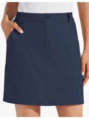 Tilley Women's S Navy Blue Athletic Skorts  L1443